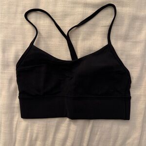 Black Lululemon sports bras